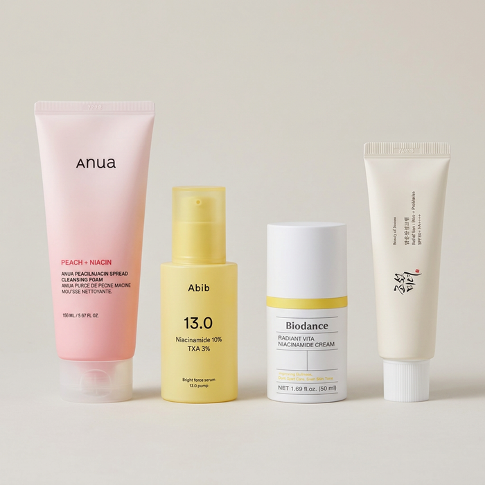 Coffret complet HANA · Taches et luminosité
