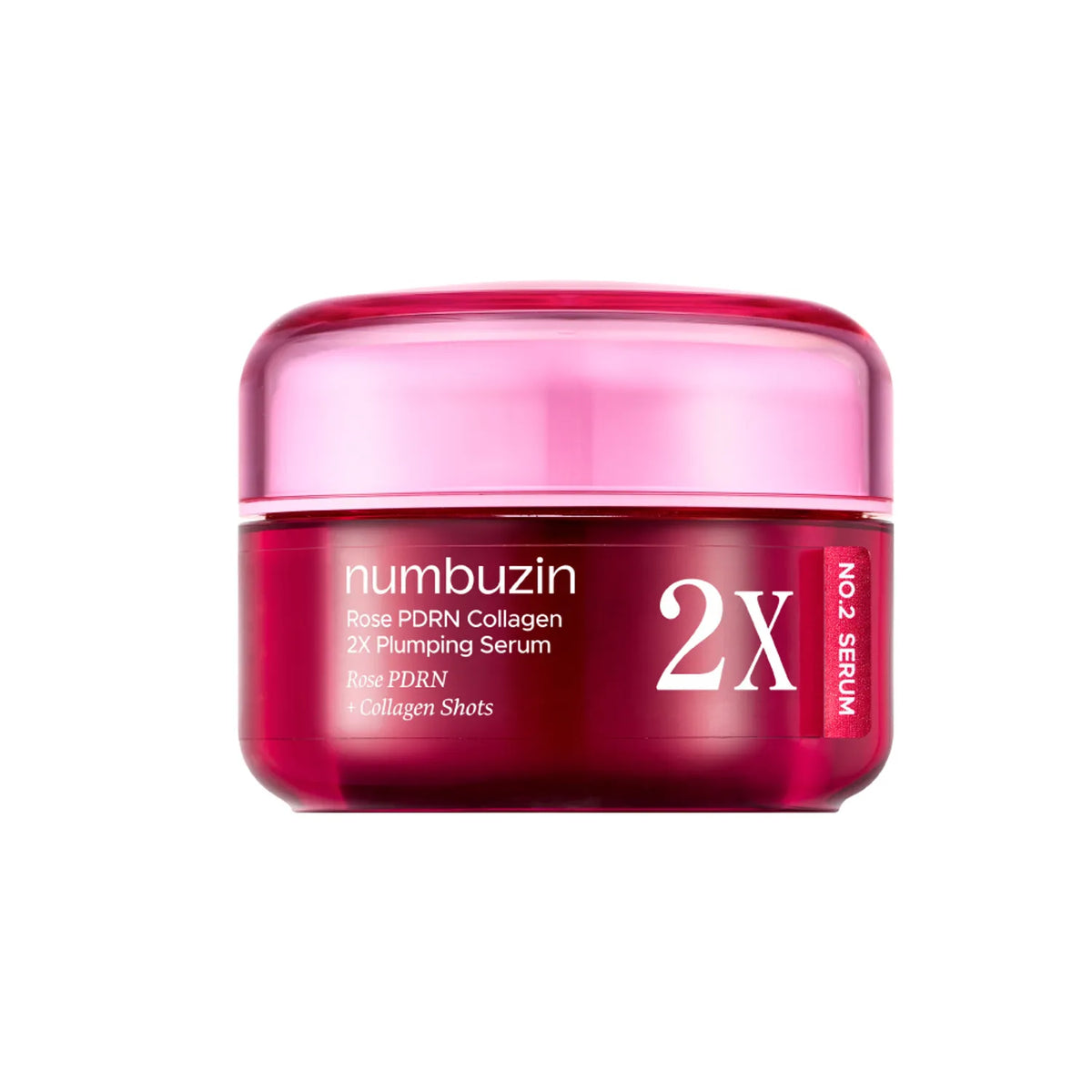 Numbuzin - No.2 Rose PDRN Collagen 2X Plumping Serum · 30ml — cosmética coreana HANA