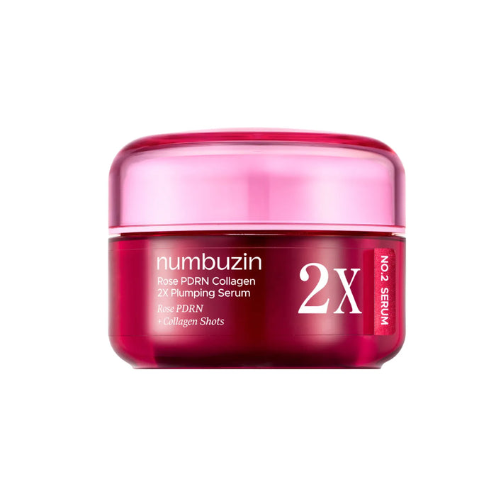 Numbuzin - No.2 Rose PDRN Collagen 2X Plumping Serum · 30ml