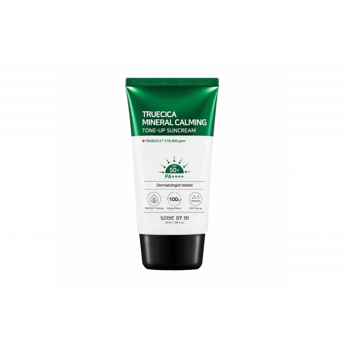 SOME BY MI - Truecica Mineral Calming Tone-Up Suncream SPF50+ PA++++ · 50ml — cosmética coreana HANA