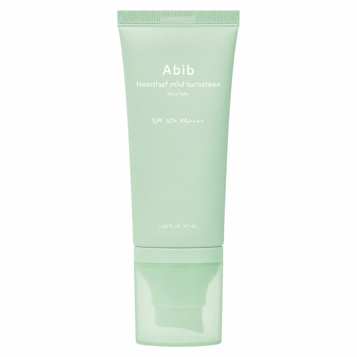 ABIB - Heartleaf Mild Sunscreen Relief Tube · 50ml — cosmética coreana HANA