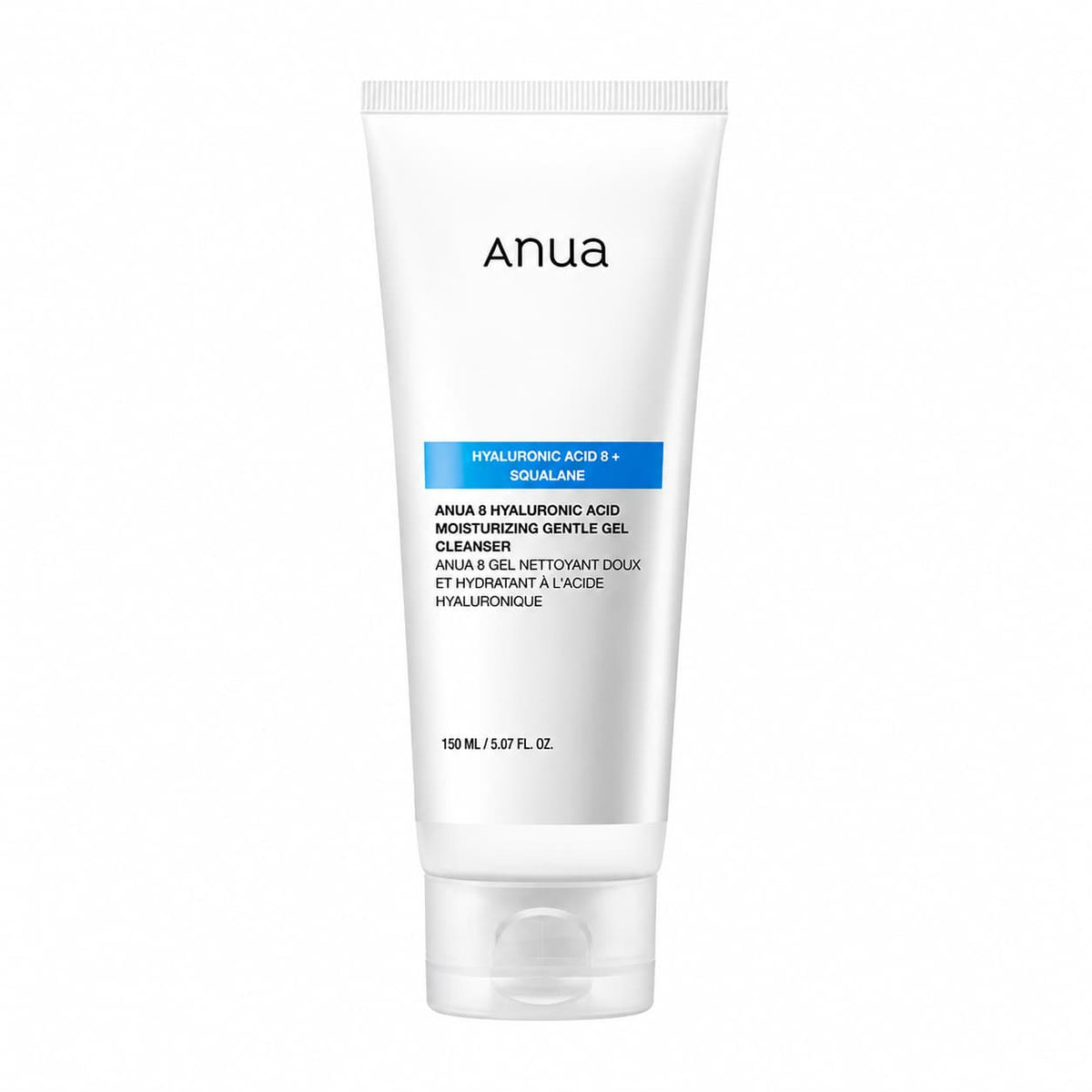 Anua - 8 Hyaluronic Acid Moisturizing Gentle Gel Cleanser · 150ml — cosmética coreana HANA