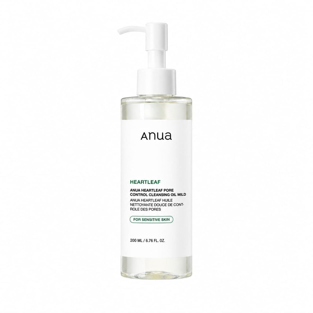 Anua - Heartleaf Pore Control Cleansing Oil Mild · 200ml — cosmética coreana HANA