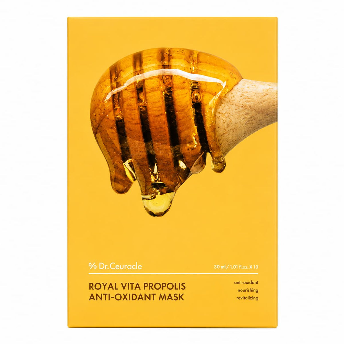 Dr. Ceuracle – Royal Vita Propolis Anti-Oxidant Mask, 10 sheets — cosmética coreana HANA