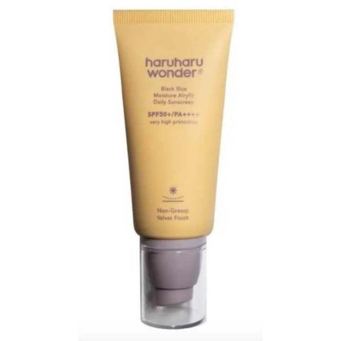Haruharu Wonder - Black Rice Moisture Airyfit Daily Sunscreen SPF50+ PA++++ · 50ml