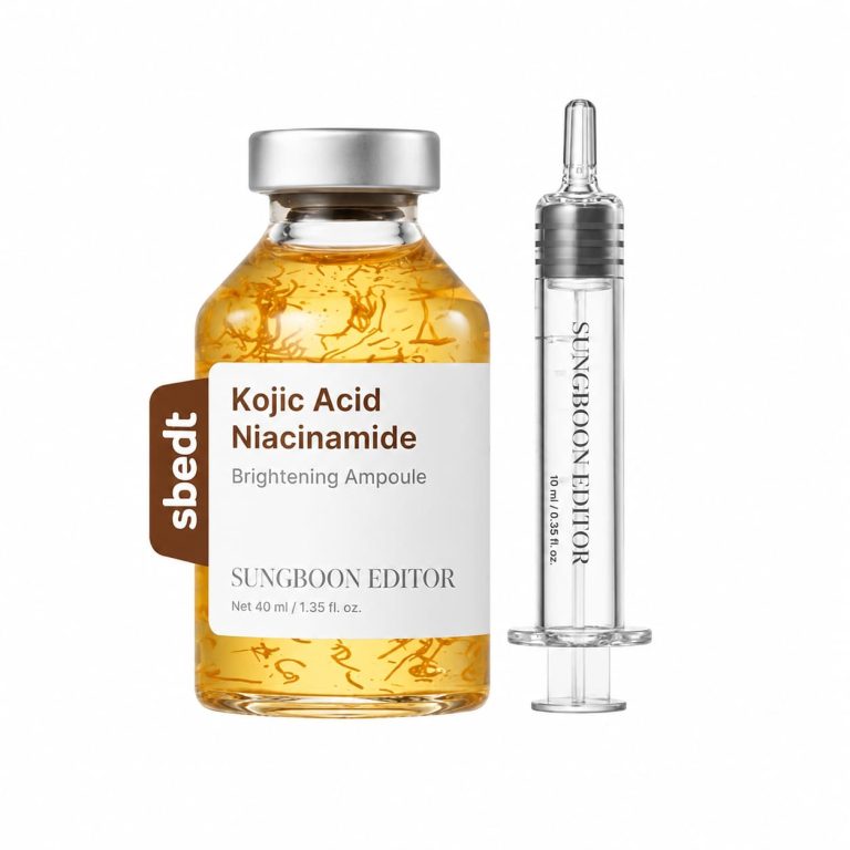 Sungboon Editor - Kojic Acid Niacinamide Brightening Ampoule · 40ml — cosmética coreana HANA