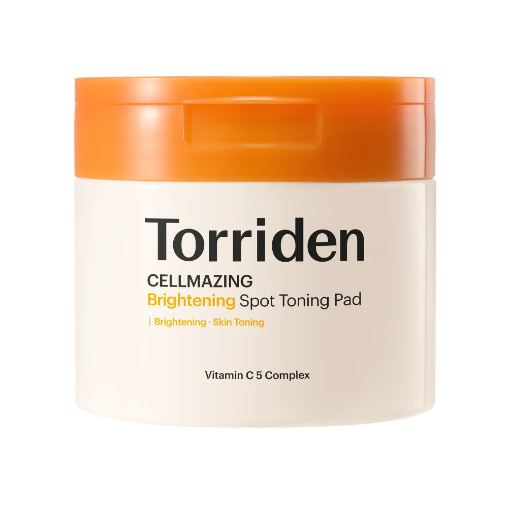 Torriden - Cellmazing Vita-C Brightening Blemish Toning Pad, 175ml (70 pads) — cosmética coreana HANA