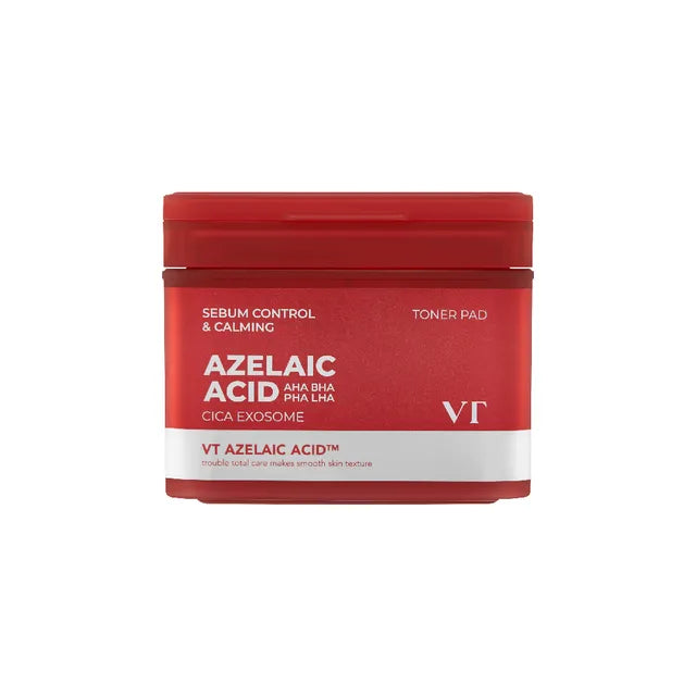 VT Cosmetics - Azelaic Acid AZ Care Toner Pad, 60pads/180ml — cosmética coreana HANA