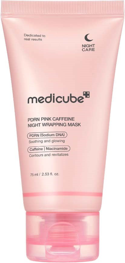 Medicube PDRN Pink Caffeine Night Wrapping Mask 75ml