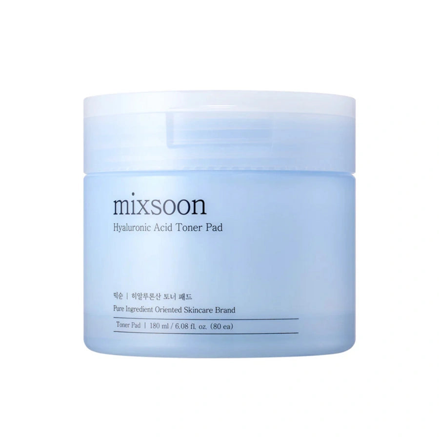 Mixsoon - Hyaluronic Acid Toner Pad - 180ml/80pads — cosmética coreana HANA