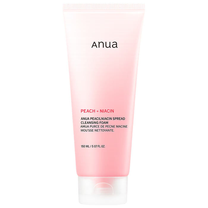 Anua - Peach Niacin Spread Cleansing Foam · 150ml