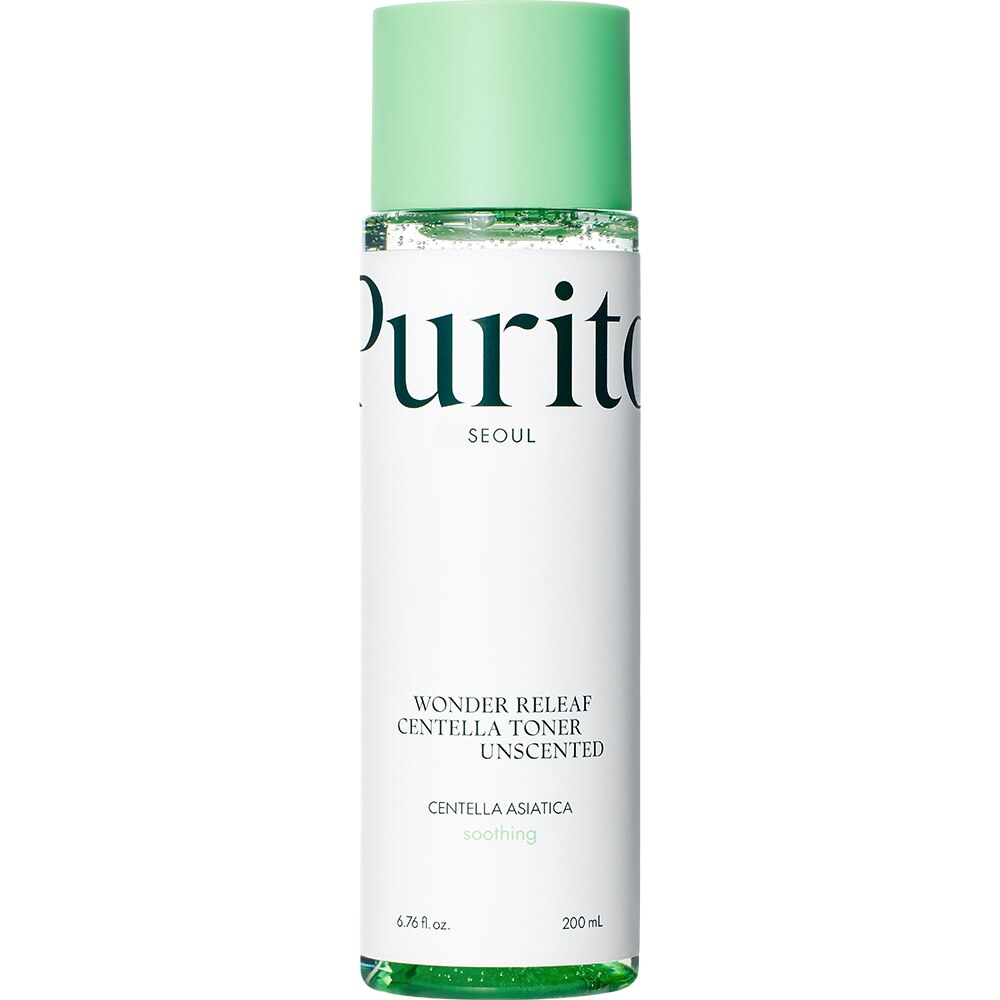 PURITO - Wonder Releaf Centella Toner Unscented · 200ml — cosmética coreana HANA