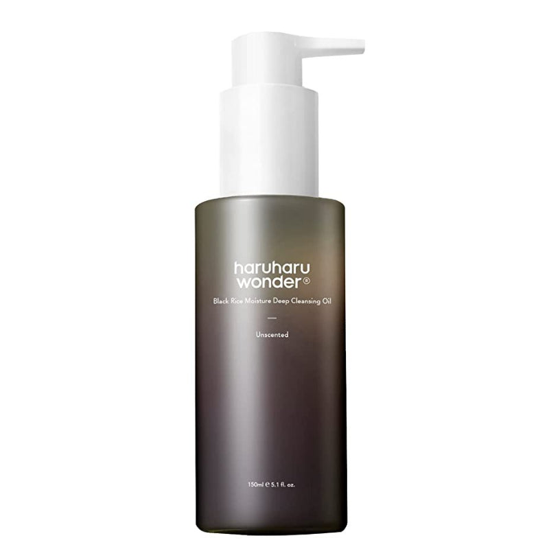 Haruharu Wonder - Black Rice Moisture Deep Cleansing Oil · 150ml — cosmética coreana HANA